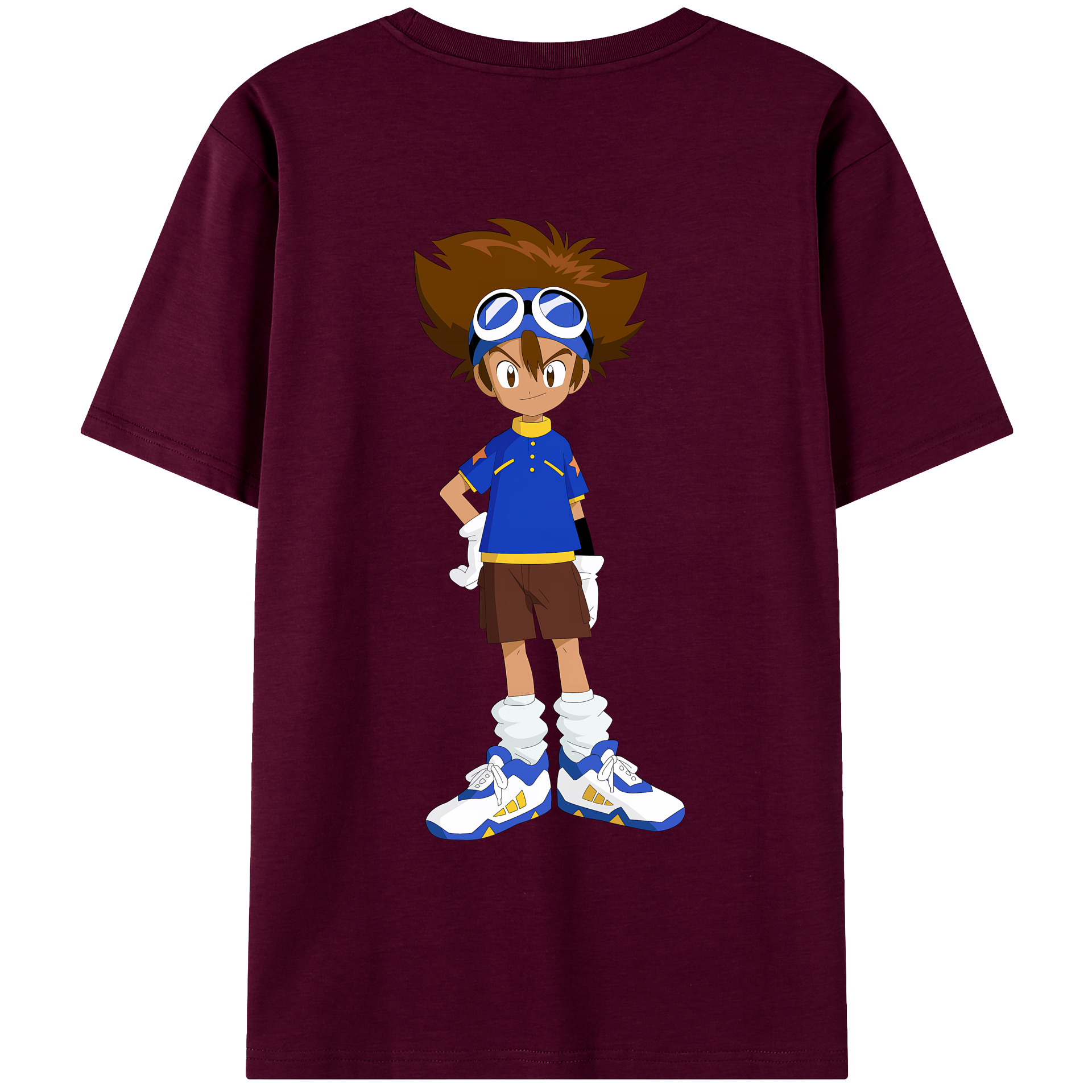 （画像用） Digimon デジタルモンスター/デジモン レディース半袖Tシャツ(バックプリント)